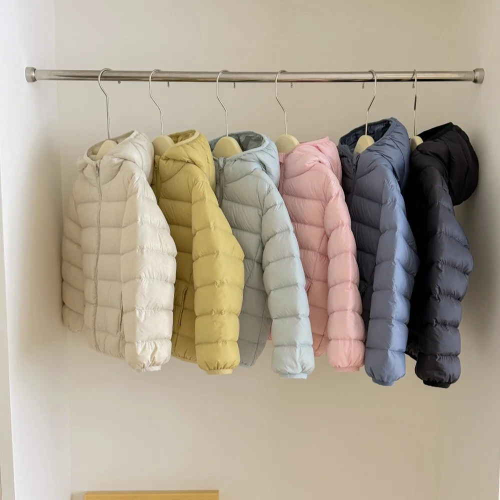 2-12 Years White Duck Down Jacket Kids Light Warm Coat Boys Girls Winter Clothes Tops