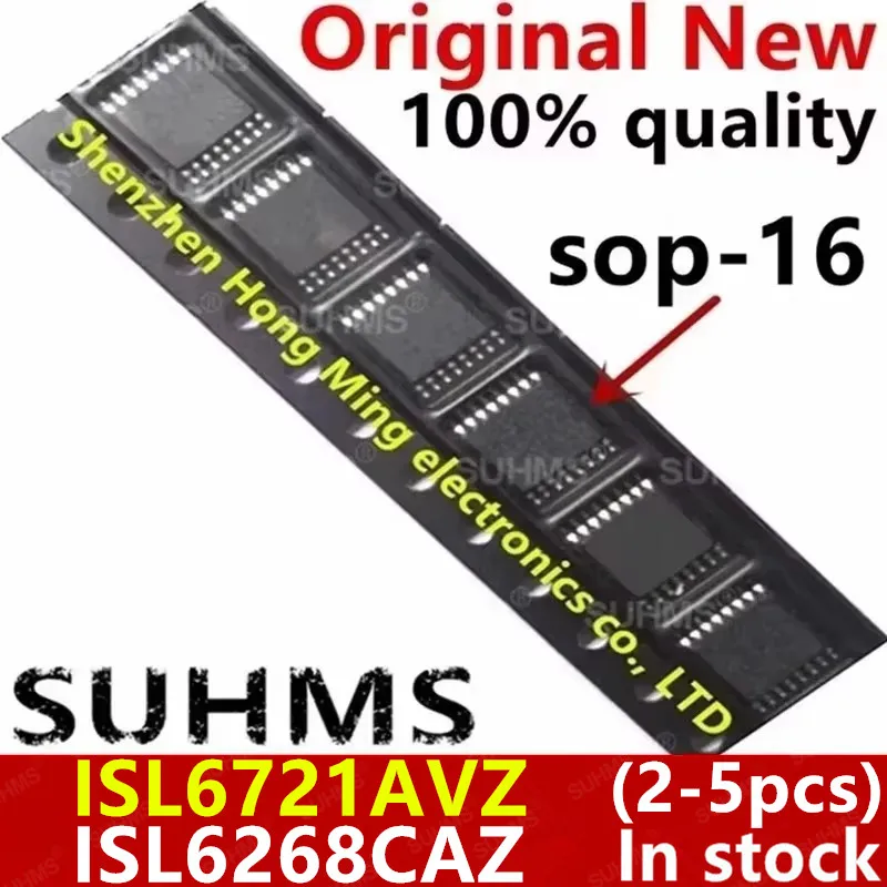 

(2-5piece)100% New ISL6721AVZ ISL6721 ISL6268CAZ ISL6268 68CAZ 6268CAZ sop-16
