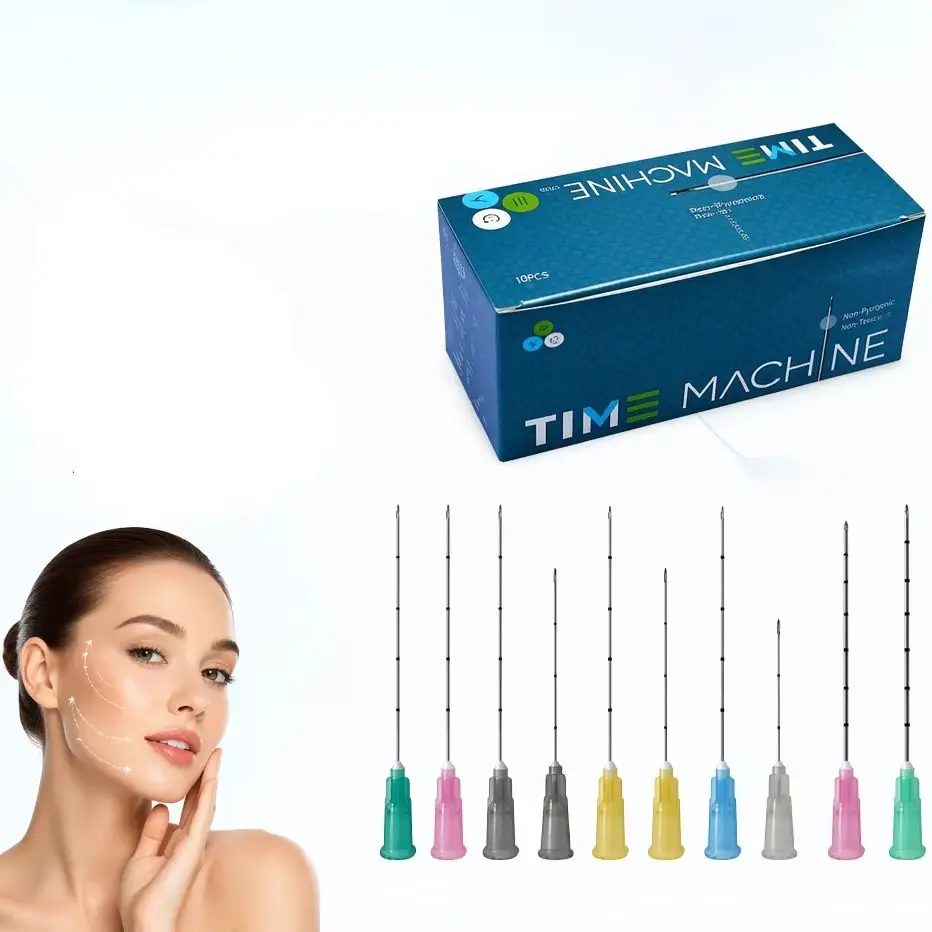 50Pcs/Box Disposable Blunt-tip Cannula 18G 22G 25G 27G 30G Disposable Sterile Package Stainless Steel Blunt Needle