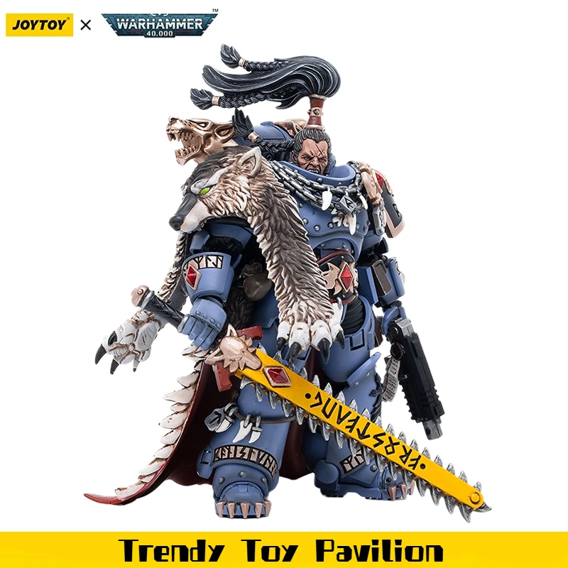 

【JOYTOY】Warhammer 40K SpaceWolves Ragnar Blackmann 1/18 Фигурки игрушки