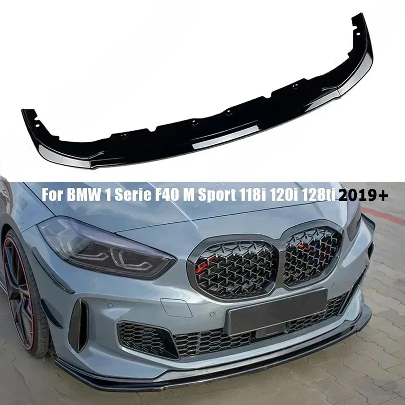 

Автомобильный спойлер на передний бампер для BMW 1 серии F40 M Sport 118i 120i 128ti 2019 + сплиттер-диффузор автомобильные аксессуары Afternarket