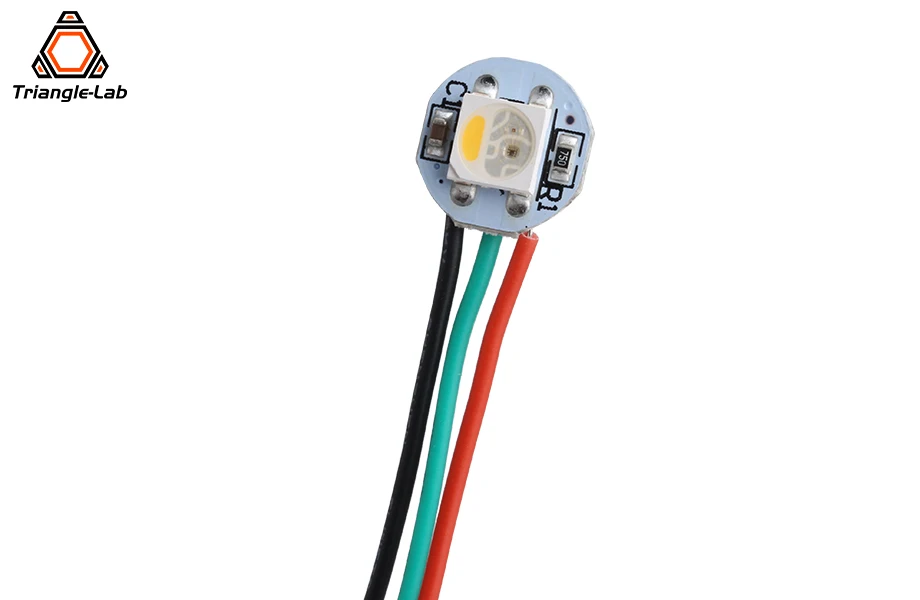 C Trianglelab RGB Mini Button PCB Voron StealthBurner Neopixel RGB LED Kit Voron2.4 Trident 3D-Drucker PTFE-Kabelbaum – Detail 5