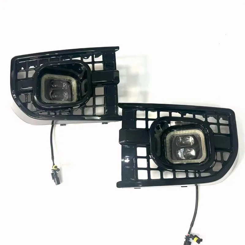 New Square Fog Light Set (1 Pair) 20W White/Yellow Light