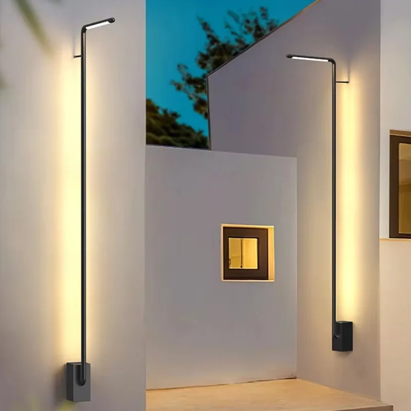 Outdoor Strip Light Emitting Diode Wall Light Easy Waterproof Motion Sensor Light IP54 Grade