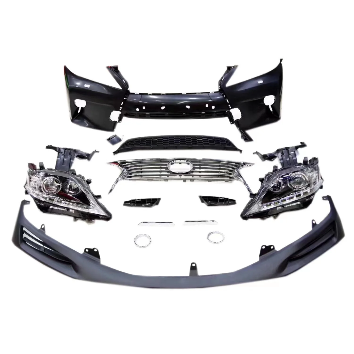 High Quality RX F-Sport Body Kit Front Bumper Grille Car Accessories Spoiler for RX450 RX270 RX350 2009 Upgrade To 2015