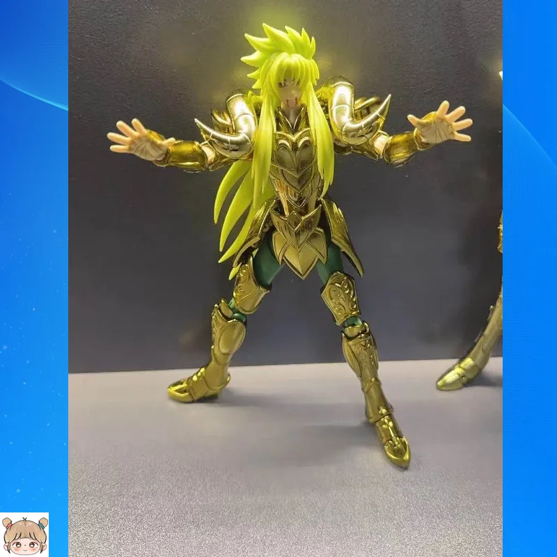 

In Stock ShineTime/ST Model Saint Seiya Myth Cloth EX Aries Shion Gold Lost Canvas/LC Knights of The Zodiac Action Figure Gift