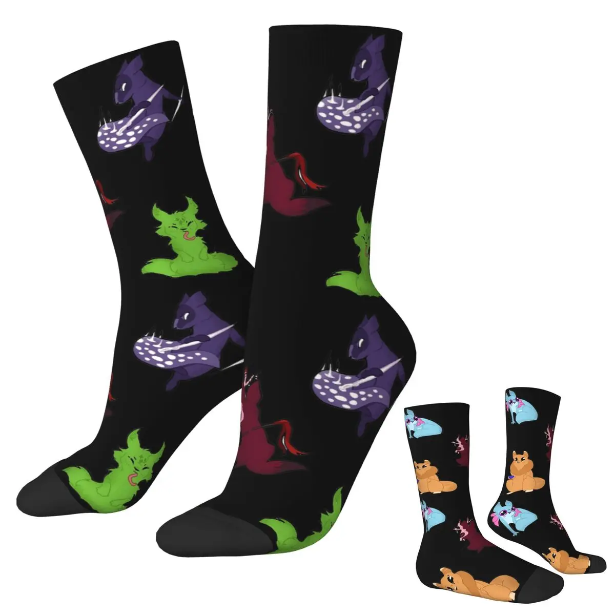 

Носки Rain World Downpour, впитывающие пот чулки в стиле Харадзюку, всесезонные длинные носки, аксессуары для мужчин и женщин, рождественские подарки