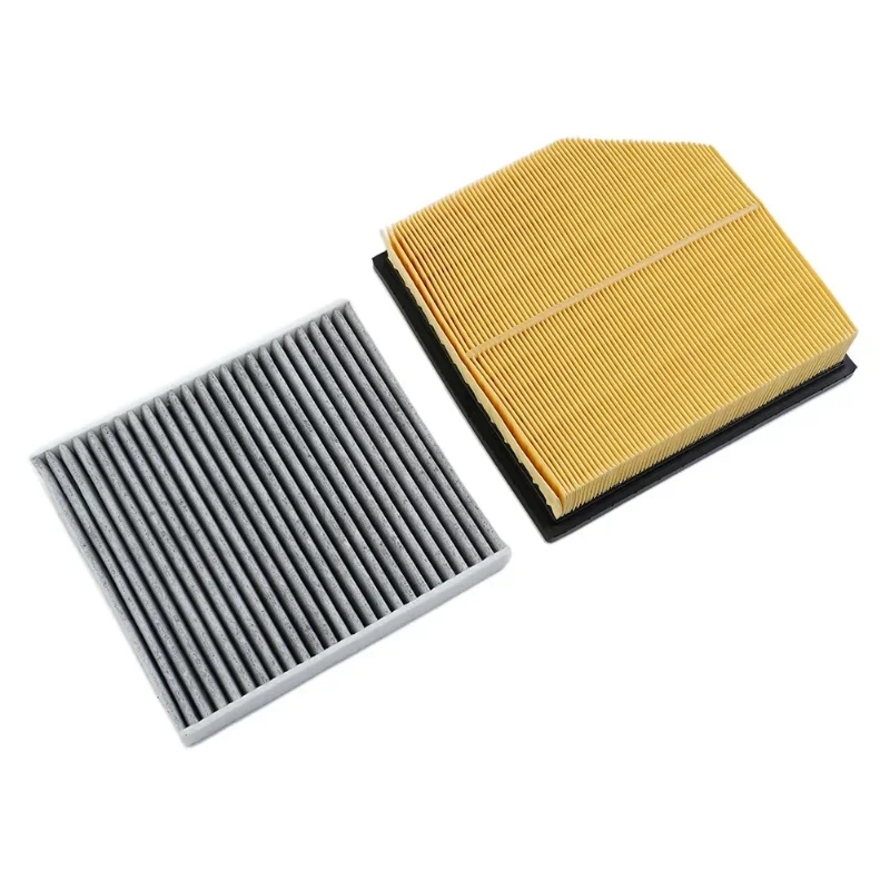 Car Engine Air Filter Carbon Cabin Air Filter OEM 17801-31170 / 87139-30100 for Lexus Is250 Is300 Is350 Gs300 for Toyota Crown