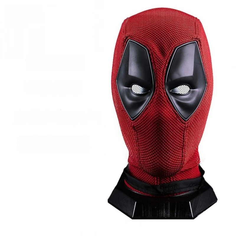 Anime Movie Deadpool Cosplay Mask Nico Shuai Dragon Head Cover Knitted Cotton Mesh Helmet Halloween Party Carnival Costume Props