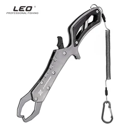 LEOFISHING Aluminum Alloy Fish Control Forceps Grip Fishing Lures Attached  Missing Rope Hanging Buckle Fishing Tool Accessories