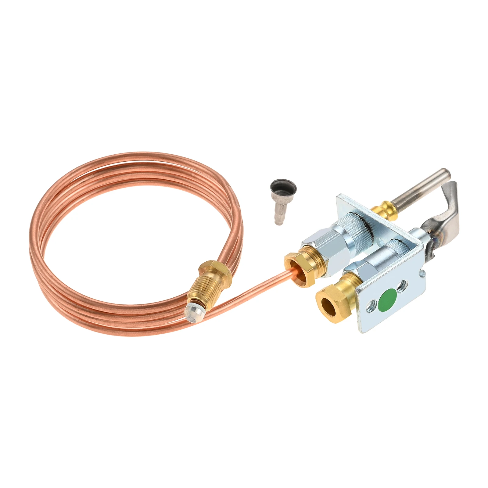1Set Q314A4586 Pilot Burner with Thermocouple Assembly for Gas Furnaces Boilers Water Heaters Natural Propane Gas Pilot Burner