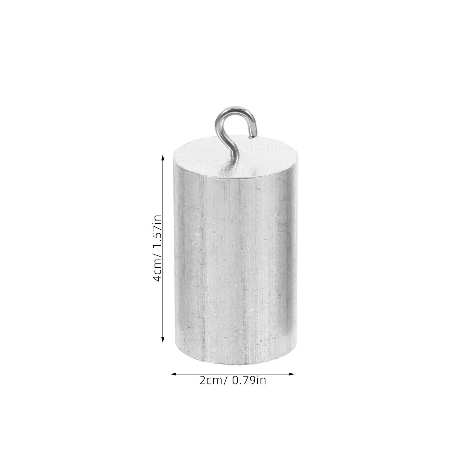 3Pcs Density Teaching Aid Physics Teaching Cylinders Aluminum Measuring Mass Volume Specific Gravity Classroom Experiment Supply