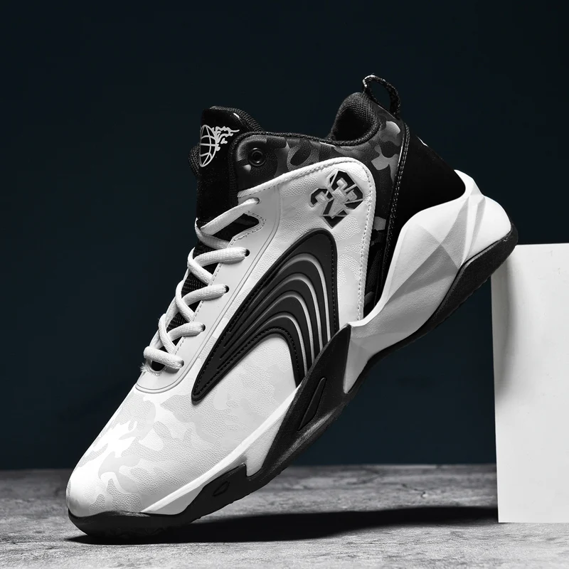 Summer new hot sale breathable high elastic high quality training basketball shoes basketball game shoes very good casual shoes