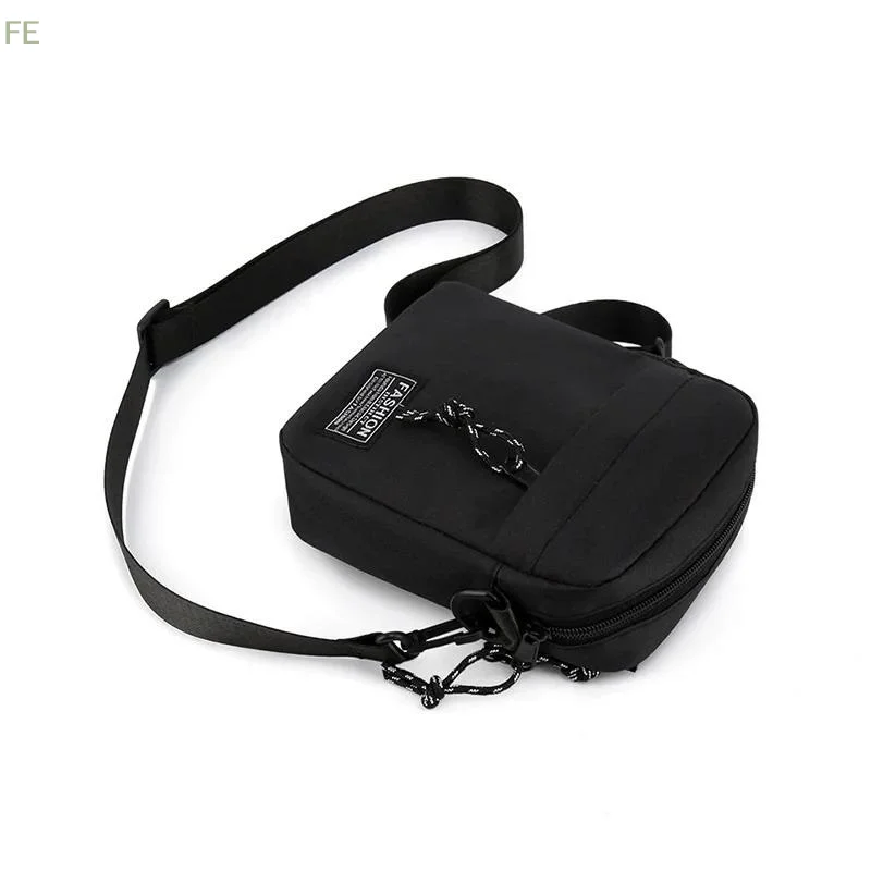 [F] Men's Bag, Available In Single Shoulder Or Cross-body Design, Suitable For Daily Use During School. Made Of Nylon Material