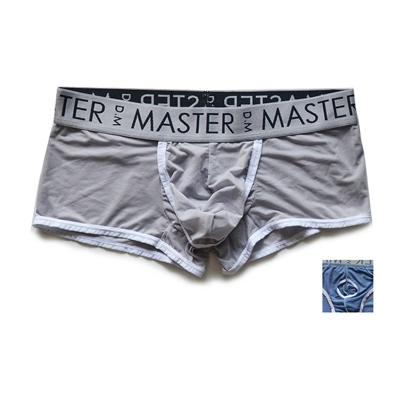 Underwear Sexy Man Panties Boxers Man Silk Comfortable Men Underpants Solid Quick Dry Briefs Hot Underwear Men Cueca