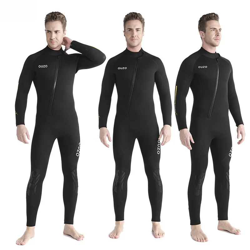 Men Women Wetsuit 5mm Neoprene Full Body Keep Warm Scuba Diving Suits One Piece Wet Suit Swimming Snorkeling Surf Suits