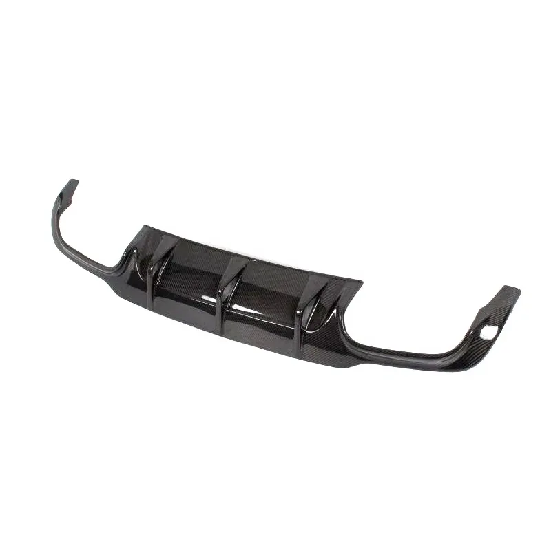 Für 2012 Mercedes Benz W204 C63 Carbon Fiber Heckstoßstange Diffusor Lippe