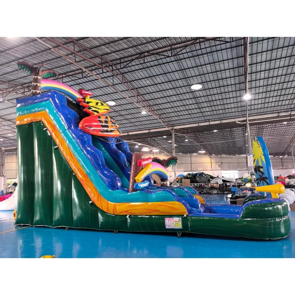Commercial Grade Inflatable Water Slide for Adults & Kids Big Cheap Inflatable Waterslide With Pool for Adult Kids
