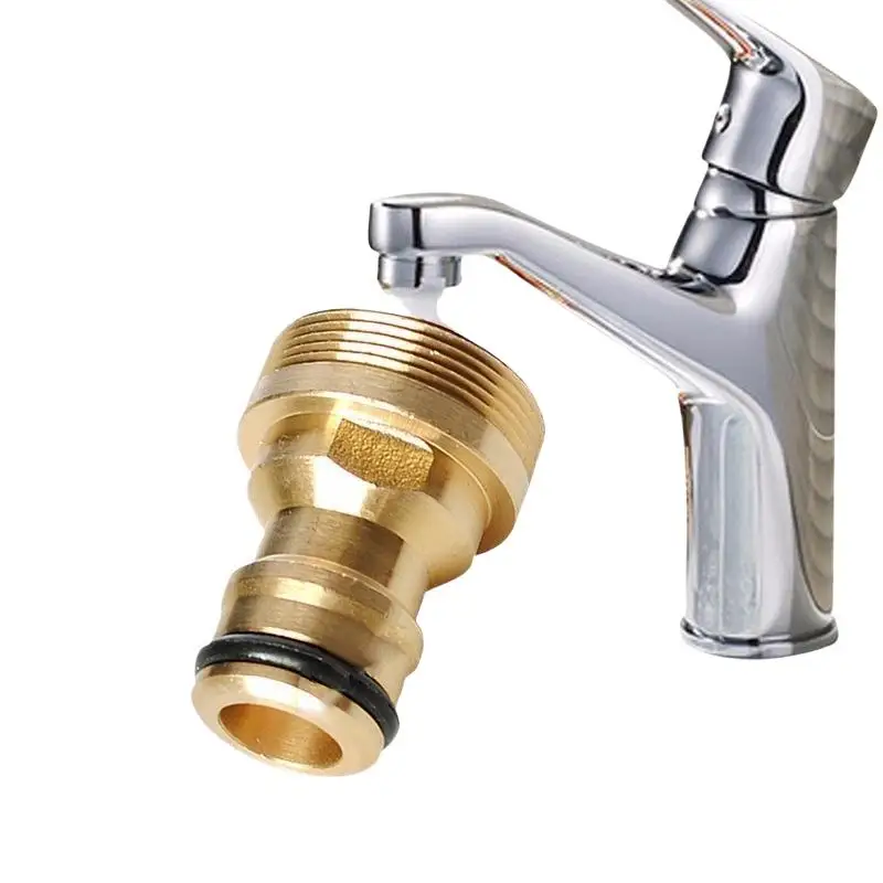 1PCS Leak-Proof Brass Faucet Adapter Universal Kitchen Tap Connector for Car Wash Garden Watering Home Use