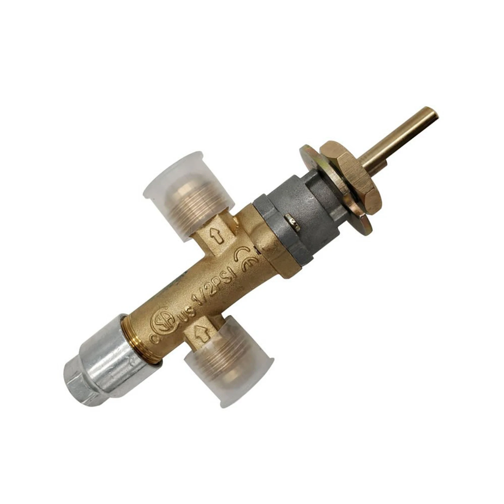 AT21-4X Propane Lpg Gas Fire Pit Control Safety Valve Flame Failure Device Gas Heater Valve With Thermocouple And Knob