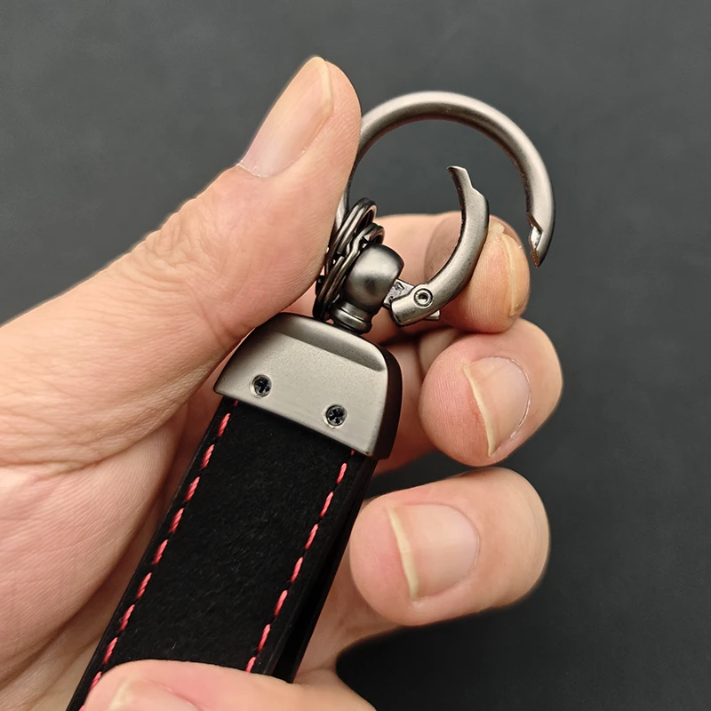 2025 جلد الغزال كيرينغ سيارة فاخرة المفاتيح لأودي A1 A2 A3 A4 A5 A6 A7 A8 RS S 3 4 5 6 7 8 TT Sline المفاتيح الملحقات