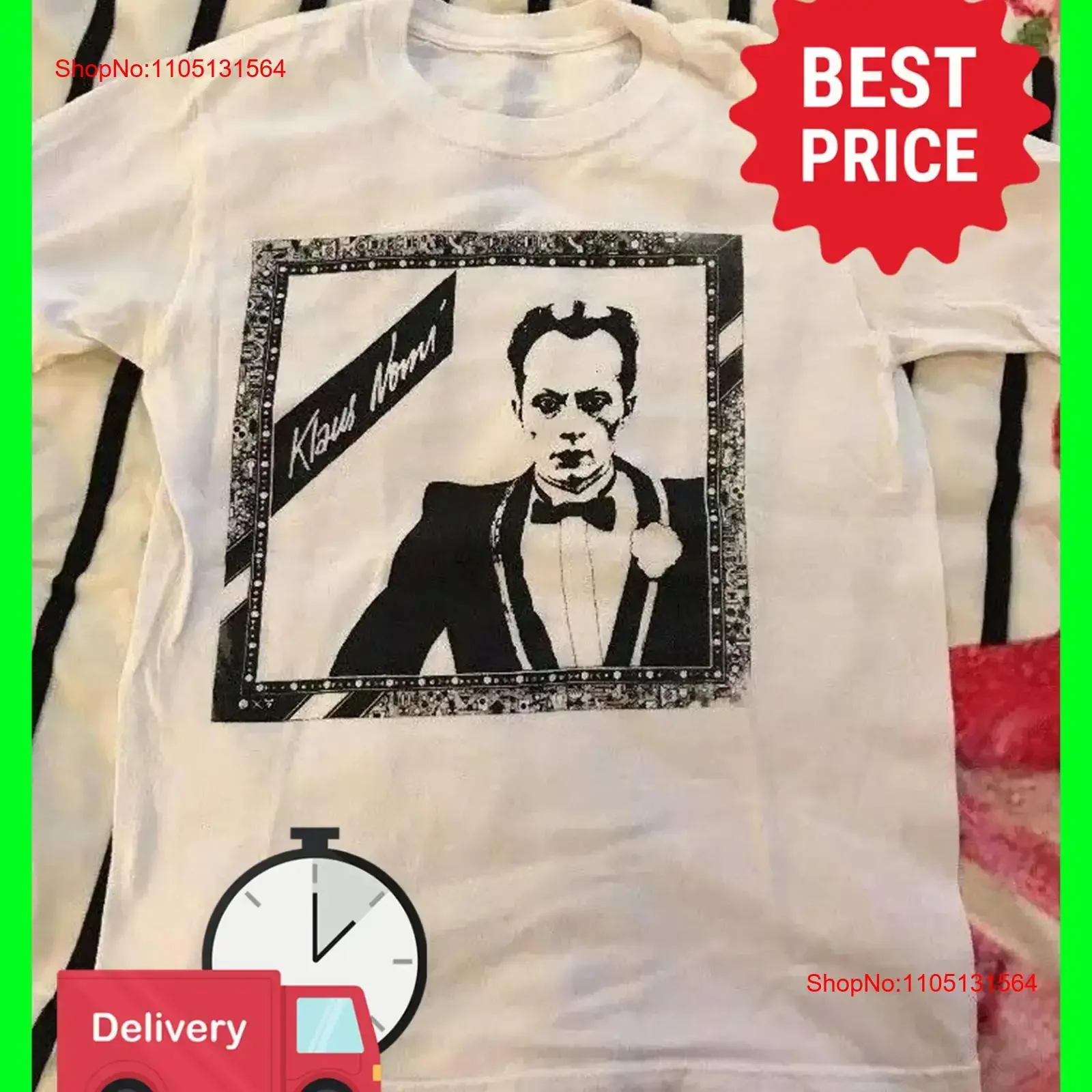 

Klaus Nomi 1944 1983 T Shirt White vintage Washed Versatile Soft fashion Casual homme graphic streetwear designer clothes
