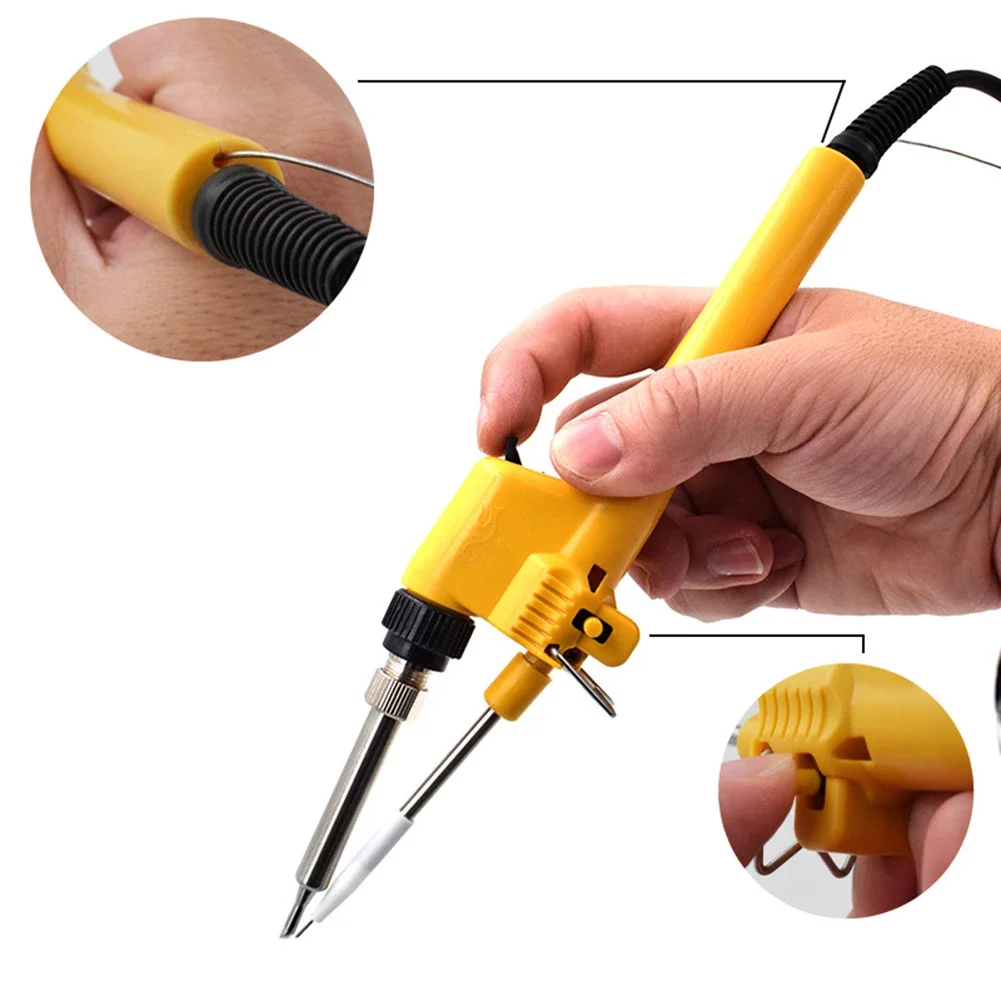 

Soldering Iron Manual Soldering Tool Automatic Tin Soldering Iron 60w Spot Soldering Iron Cost-effective Equipment Accessories