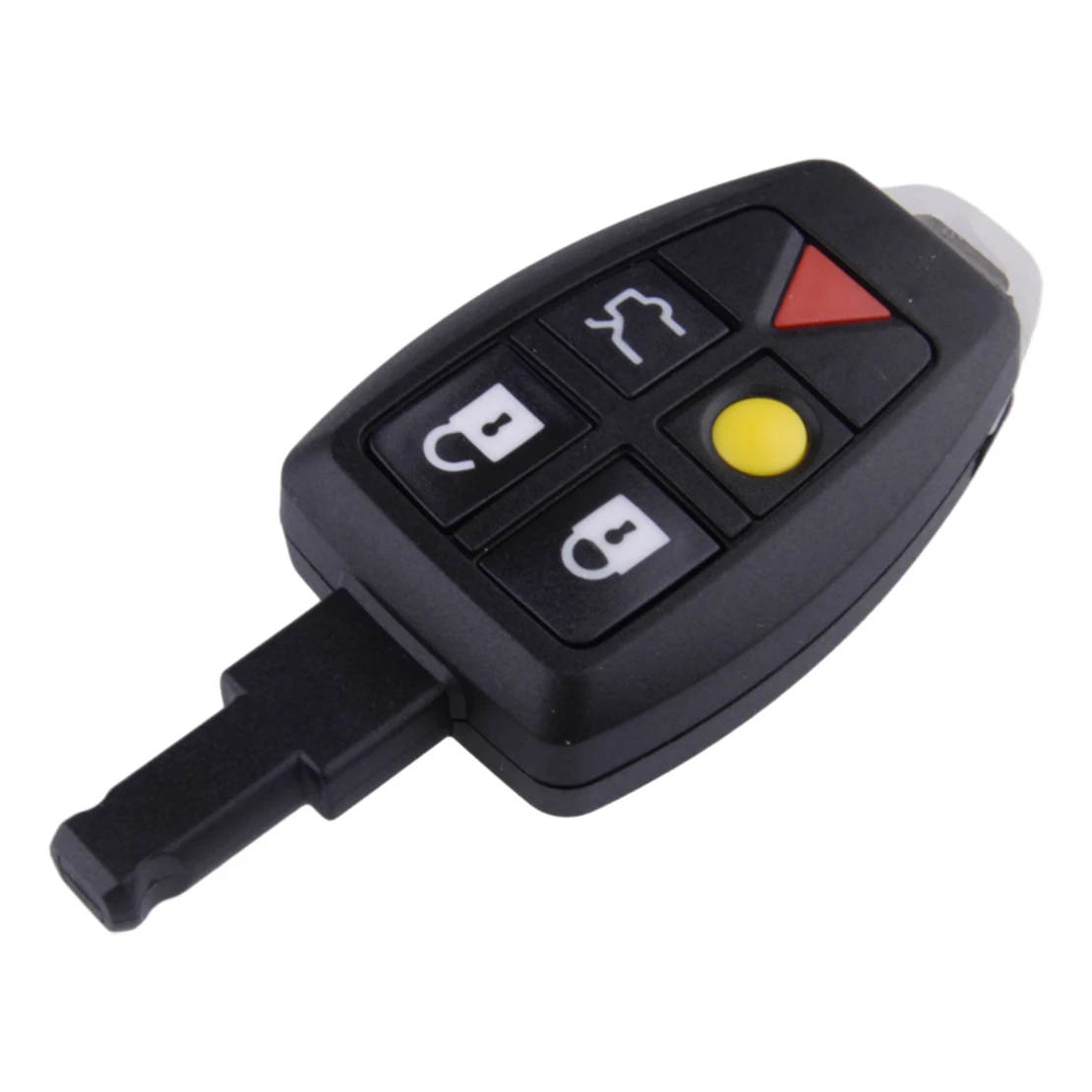 5 Buttons Car Remote Key Fob Shell Case Fit for Volvo C30 C70 S40 V50 2007 2008 2009 2010 2011 267T-5WK49259 31252736