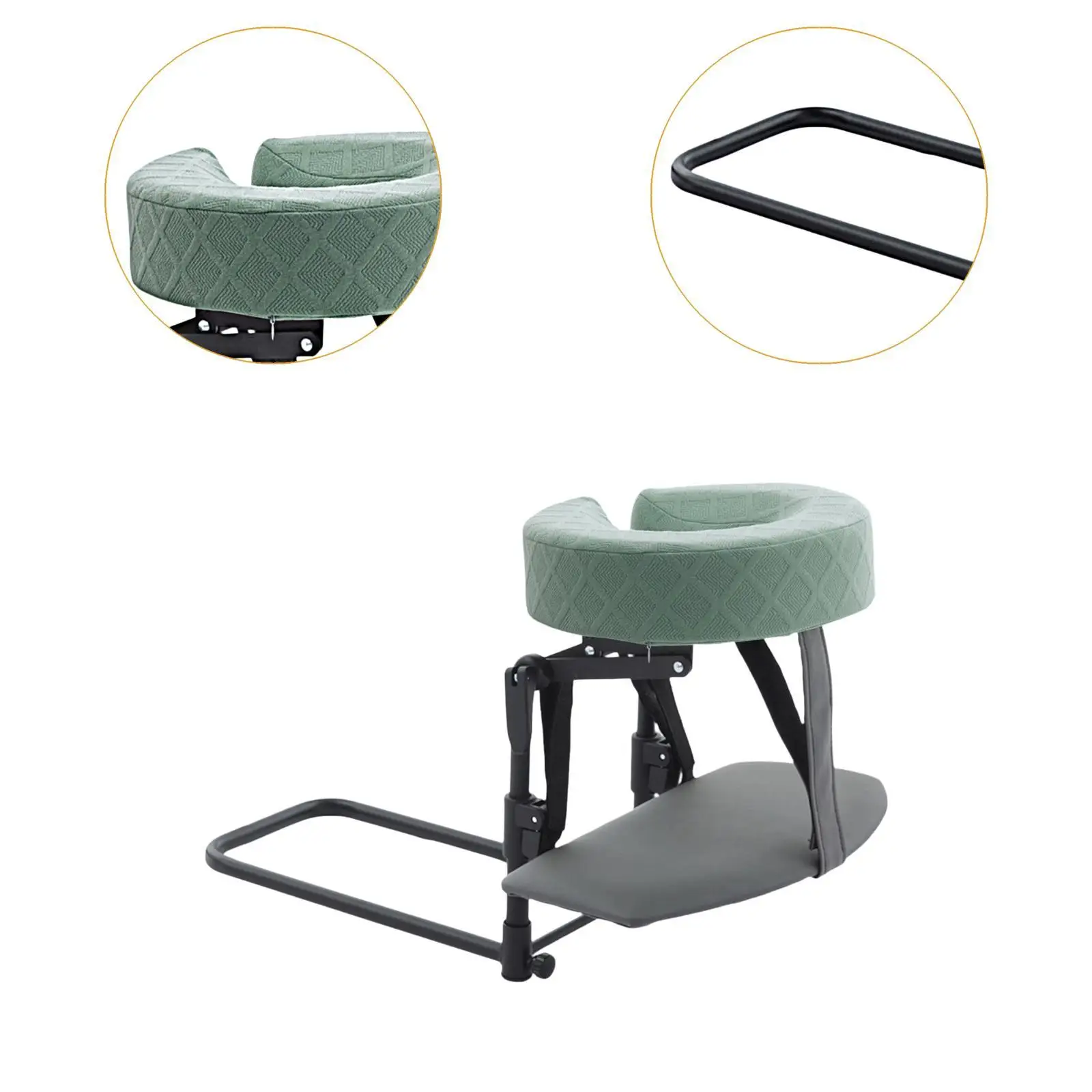 Mattress Top Massage Kit Ergonomic Face Down Pillow Hand Support Board for Eye Surgery Siesta Rest