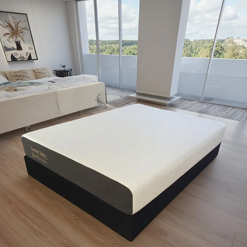 Zero Gravity Visco  Gel Memory Foam Mattress Roll up Package in a Box Queen and king Factory Directly