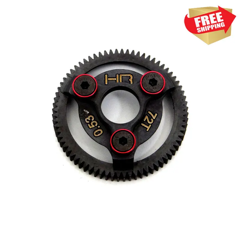 Radio control RC Car HR Hardened Steel Spur Gear (72t,73t,74t,75t,76t,86t 48p) for Traxxas option upgrade parts