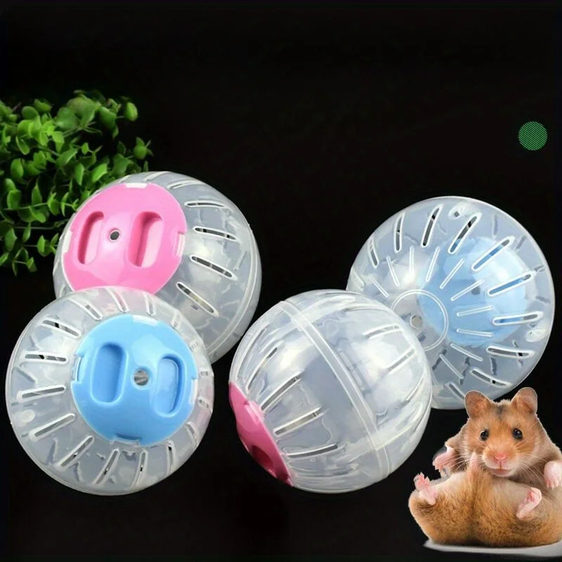 Plastic Outdoor Sport Ball Grounder Rat Small Pet Mice Jogging Ball Toy Hamster Gerbil Exercise Ball Play Toy Small Pet Supplies