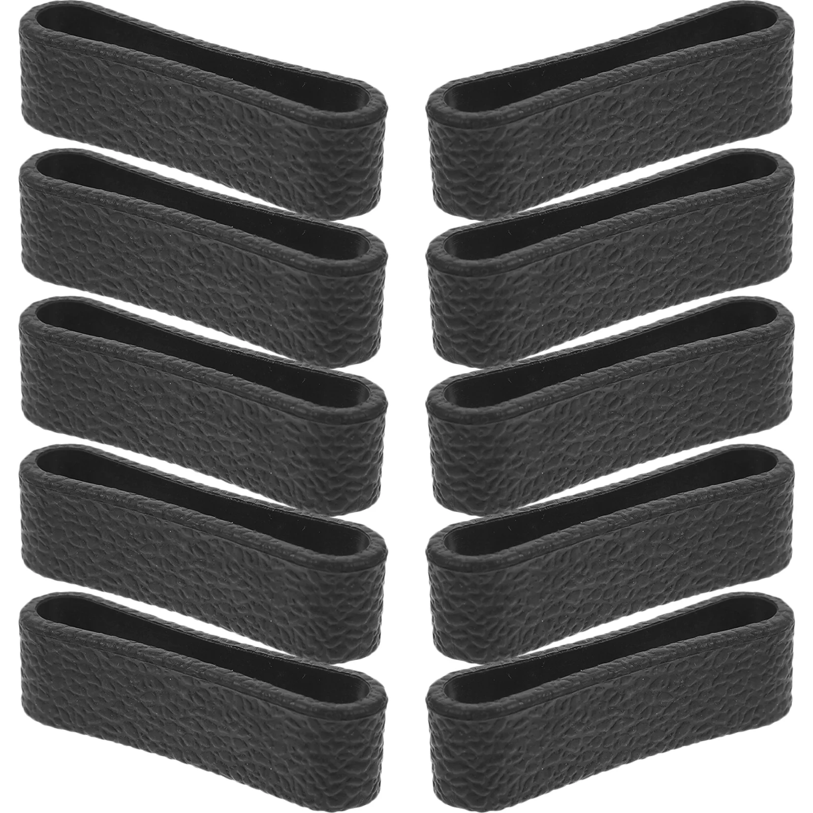 30 Pcs Belt Accessories Strap Retainers Belts for Men PU Keepers Loops Backpack Seat Outdoor Hoops Duty