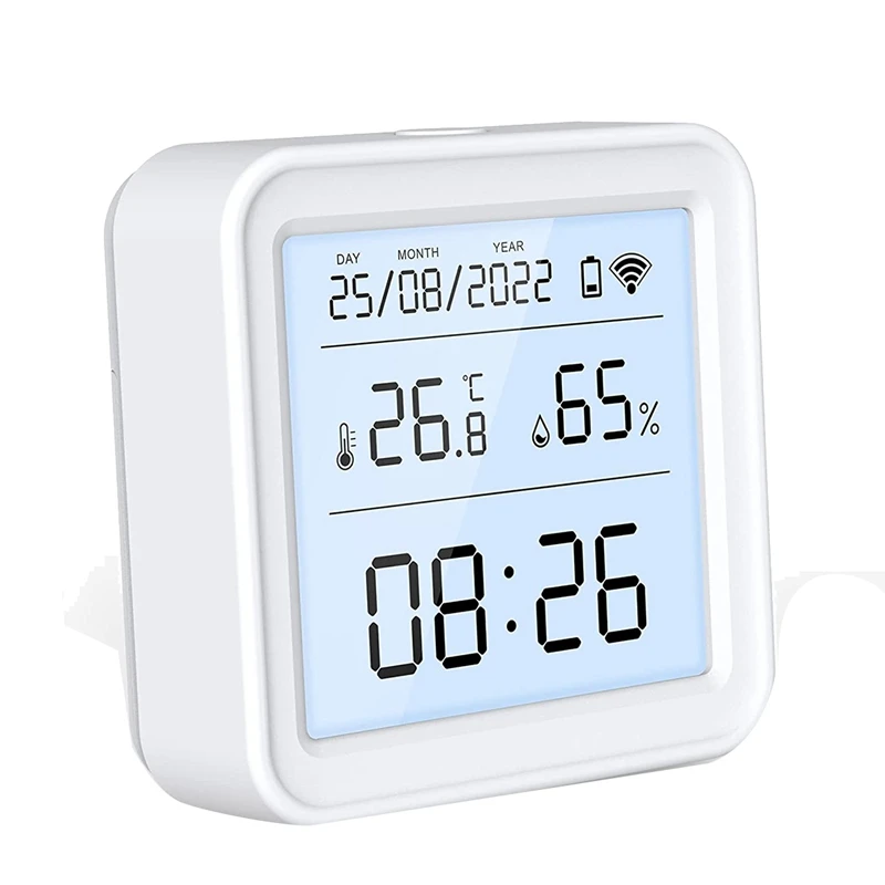 

WIFI Temperature Humidity Sensor Wireless Thermometer Hygrometer Sensor Support Alexa Google Home