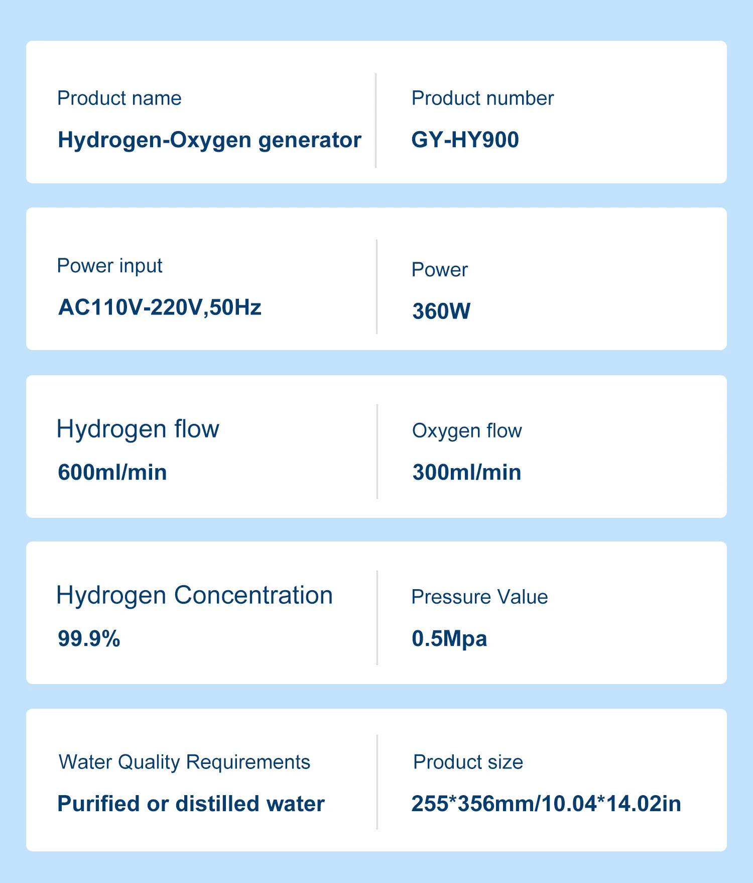 Suyzkeo Wasserstofftherapiegerät 900ML Molekularer Wasserstoff-Sauerstoff-Generator H2-Inhalator Entspannung Schönheitspflege für Zuhause – Detail 18