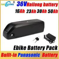 Hailong 36v 48v 30ah 50ah Electric Bicycle Akku 16ah 20ah 40ah Bafang akuu Ebike 250w-2000w Motor 23ah E Bike  Lithium Battery