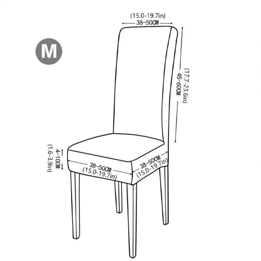 Stretch Milk Silk Waterproof Patio Stool Cover Universal Full Coverage Dustproof Chair Cover for Hotel Outdoor Garden