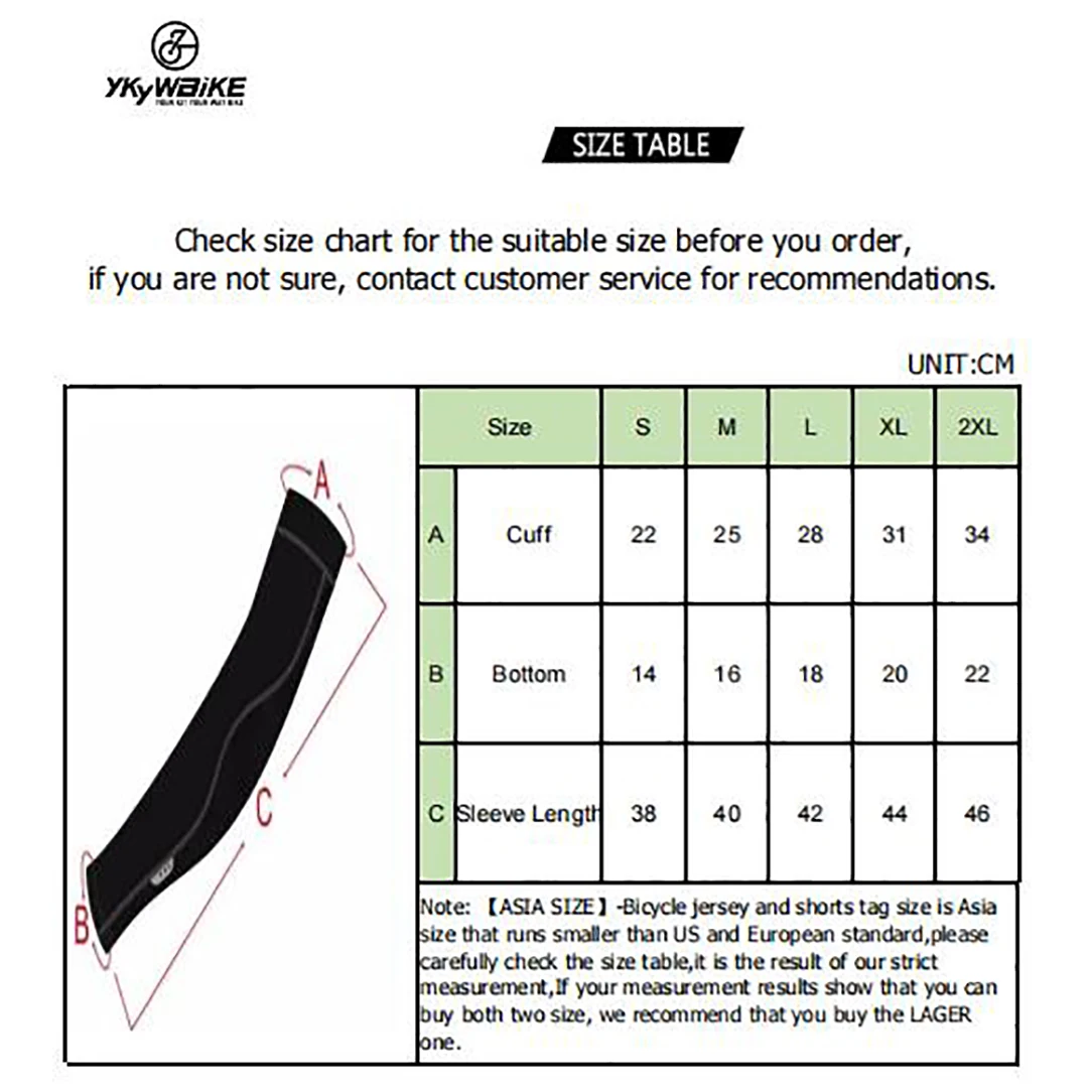 Ykywbike Fahrrad hülle Outdoor Sport Arm Ärmel Sonnenschutz UV Arm atmungsaktiver Stoff Laufen Fahrrad Arm wärmer 7 Farbe