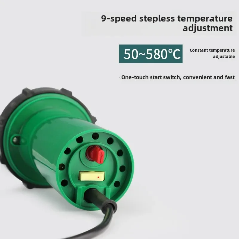 High power split type plastic laspistool auto bumper laspistool heteluchtpistool PP elektrode