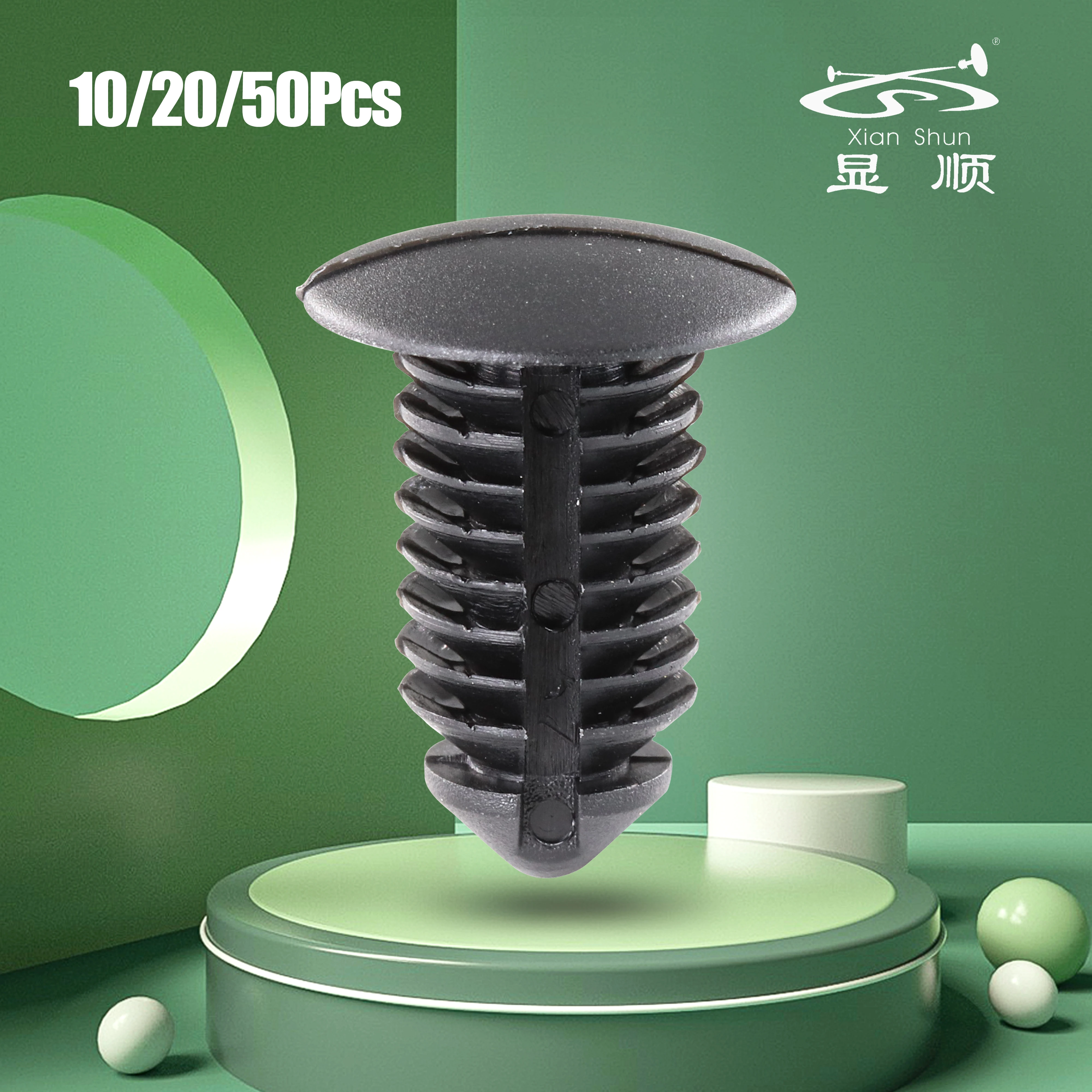 

10/20/50Pcs Black PA Pedal Interior Replacement Parts Car Fastening Clips Car Accessories 6504043 N807721S