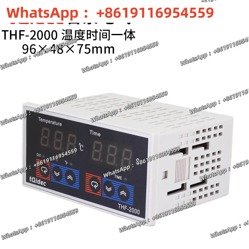 

Термостат THF-2000, интегрированный контроллер времени и температуры, цифровой дисплей, регулировка PID.