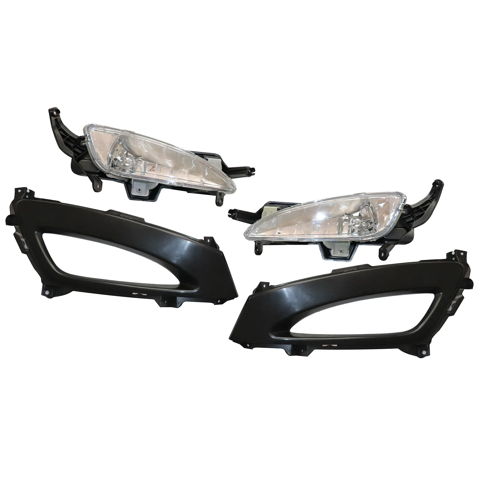 

New 2011-2013 Kia Optima LH RH Front Bumper Fog Lights Lamps w/ Covers