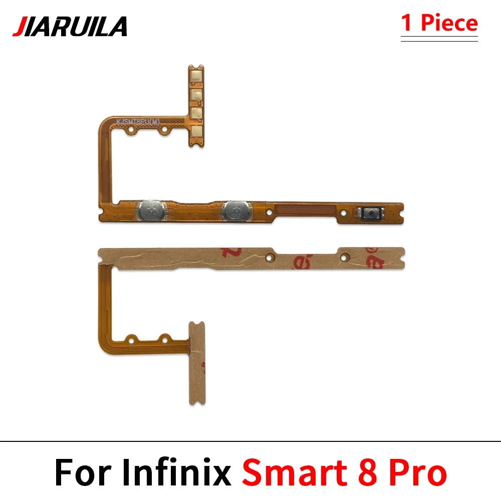 50 قطعة ، لـ Infinix GT 20 Pro Smart 6 HD X6511 Tecno Camon 17 Pro Pova 5 جديد على إيقاف تشغيل زر حجم الطاقة مفتاح داخلي فليكس