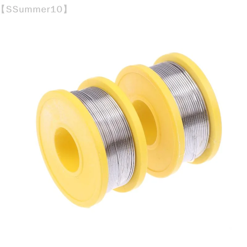 【SSummer10】50g Tin Solder Wire with Flux Rosin Core - No-Clean Melt Roll for Electrical Repair 0.8/1.0mm【SS】
