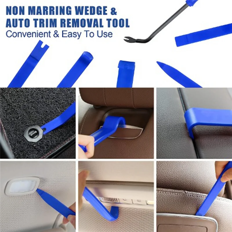 

Car Emergency Kit With Car Window Wedge, Air Wedge Bag Pump, Long Reach Grabber, Auto Trimming Removal Tool