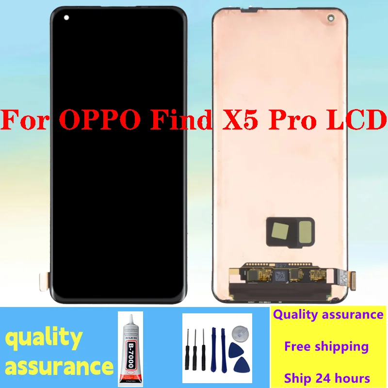 

6.7 inch AMOLED For Oppo Find X5 Pro CPH2305 LCD Screen Display Touch Digitizer For Oppo Find X5 Pro X5Pro PFEM10 PFFM20 screen