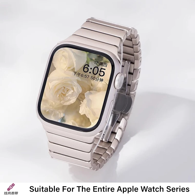 Metalowy pasek do Apple Watch Ultra 49mm 10 46mm 42mm 9 8 7 45mm 41mm Bransoletka do iWatch serii 6 5 4 SE 44mm 40mm 38mm