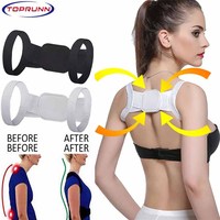 1pcs Back Shoulder Posture Corrector Adult Children Corset Spine Support Belt Correction Brace Orthotics Correct Posture Health