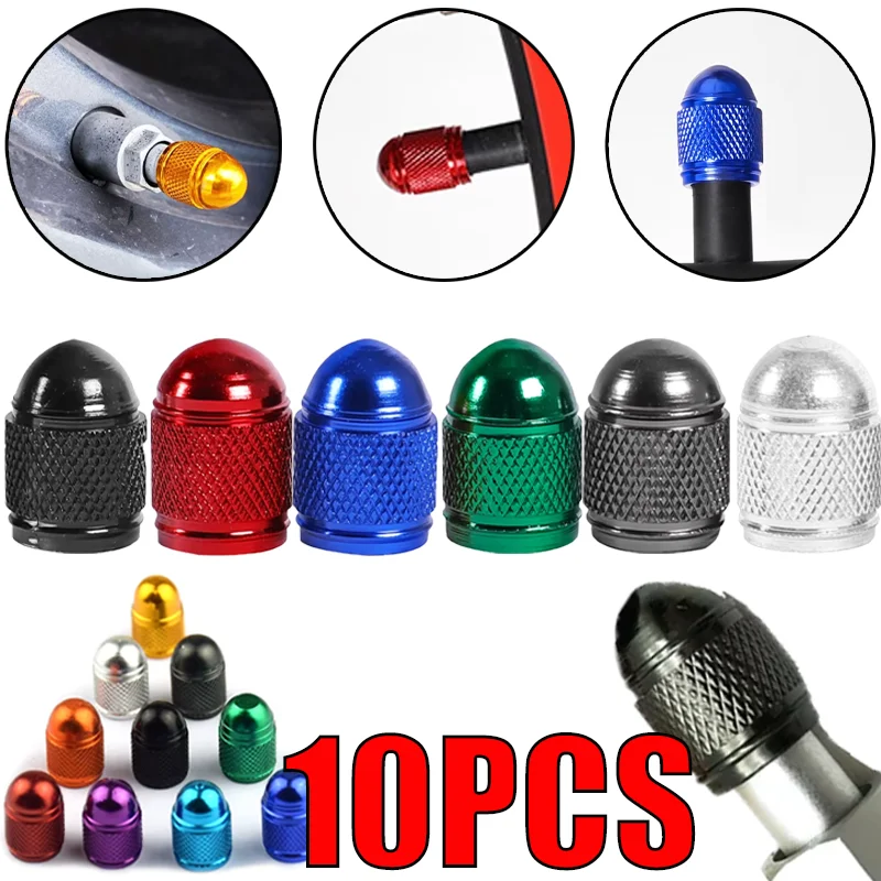 4pcs Bullet Aluminum Nipple Caps 2025 Hot-selling Car Truck Universal Tire Wheel Air Port Cover Rim Valve Cap Auto Accessories