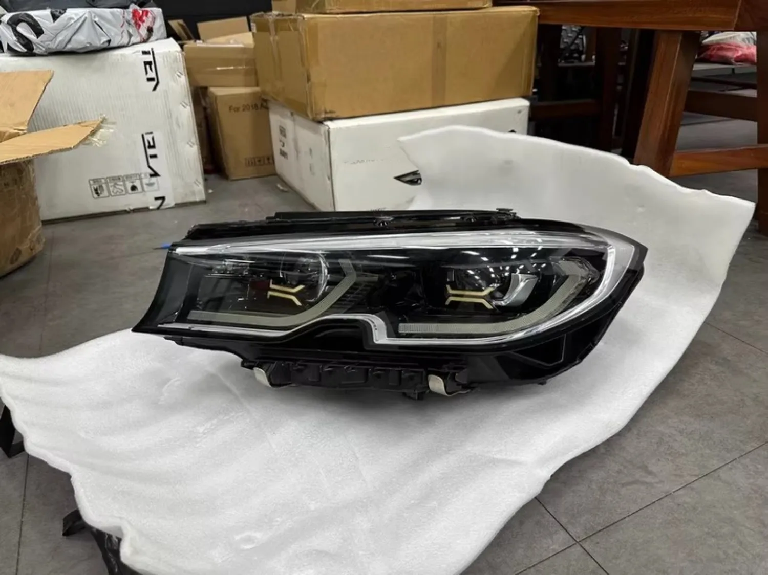 

Автомобильные светодиодные фары дневного света DRL для BMW 3 серии 20-22 OSS модифицированный указатель поворота